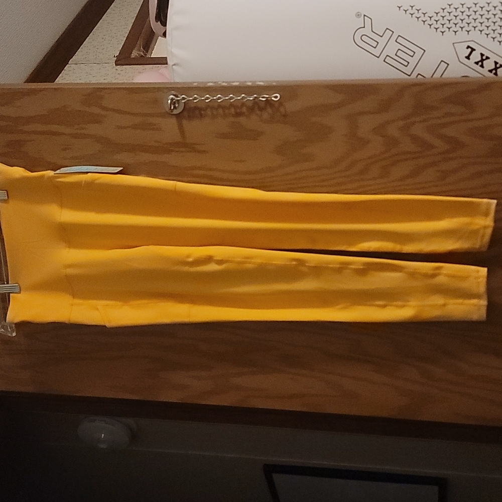 IDEOLOGY PERFORMANCE HIGH RISE 7/8 LEGGING: SIDE POCKET:ORANGE:NWT:SZ XS